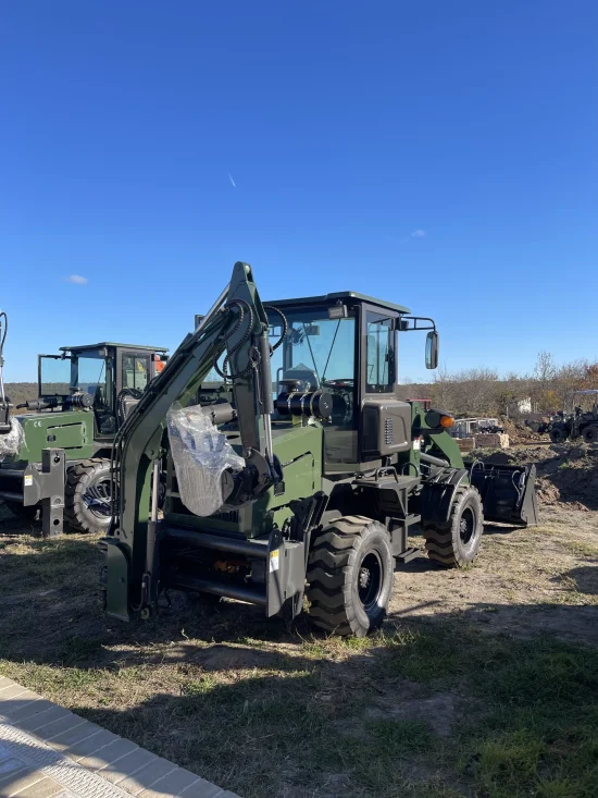 Backhoe Loader Müller B3.4