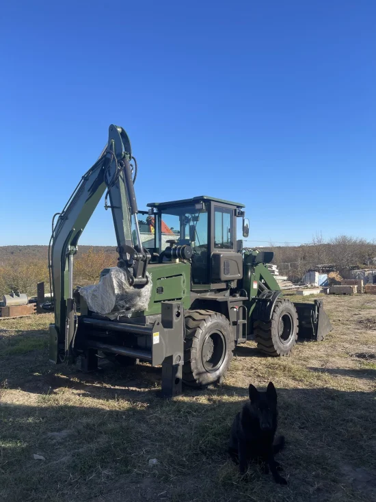 Backhoe Loader Müller B5.4