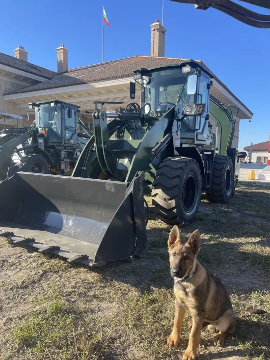 Backhoe Loader Müller B5.4