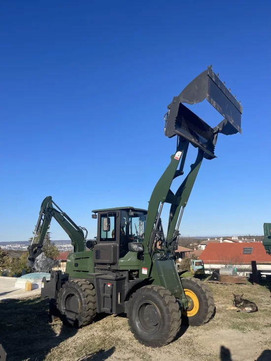 Backhoe Loader Müller B5.4