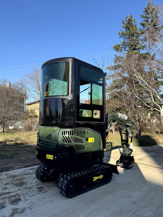 Excavators Mini Excavator Müller E1.3 Cabin