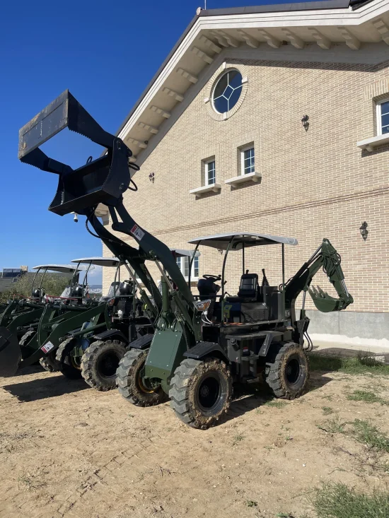 Backhoe Loader Müller B2.5